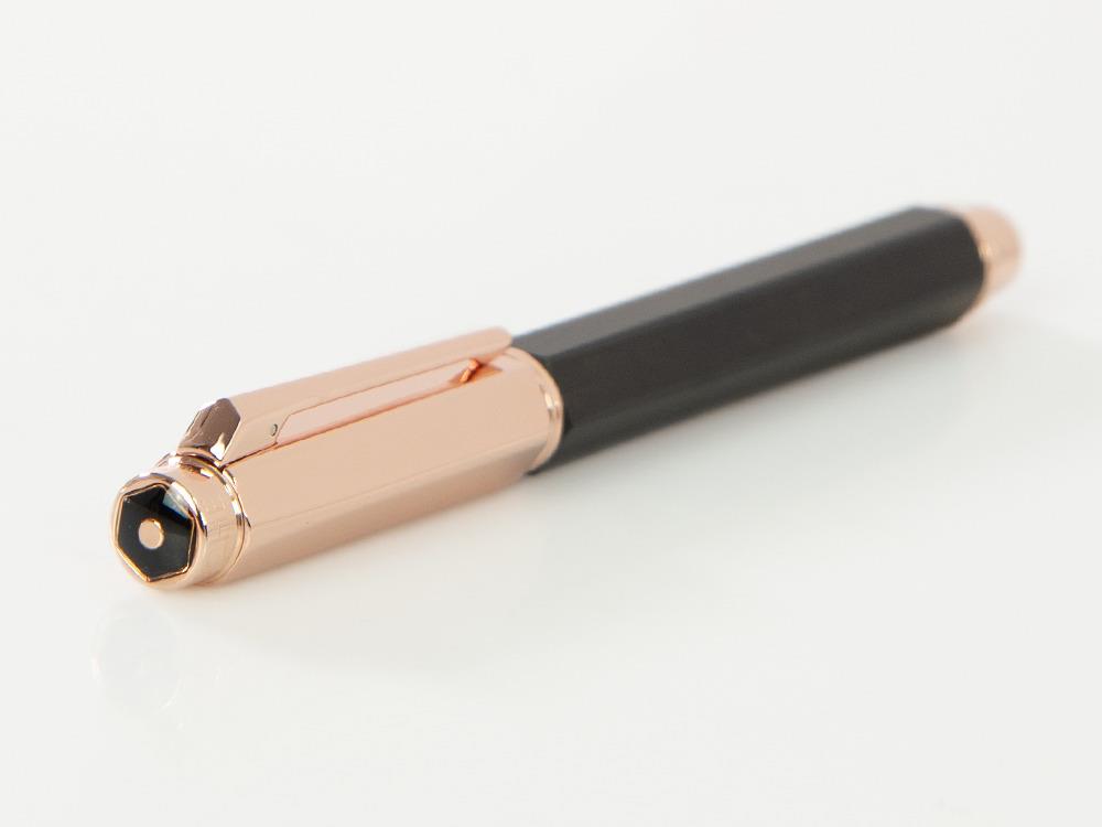 Stylo Plume Caran d´Ache Varius Ebony, PVD Or Rosé, Marron, 4490.142