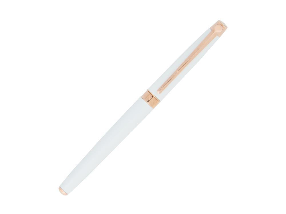 Roller Caran d´Ache Léman Slim White Rosegold, Laque, Blanc, 4771.001