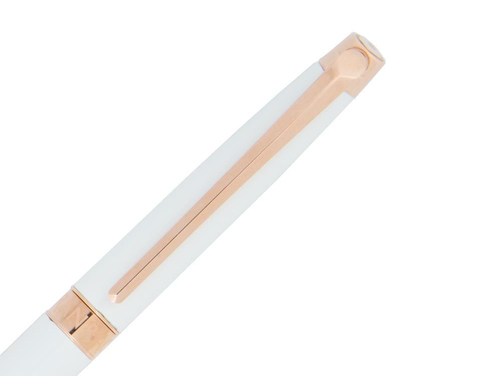 Roller Caran d´Ache Léman Slim White Rosegold, Laque, Blanc, 4771.001
