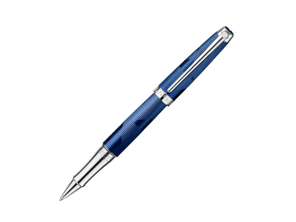 Roller Caran d'Ache Léman Bleu Marin, Laque, Bleu, 4779.169