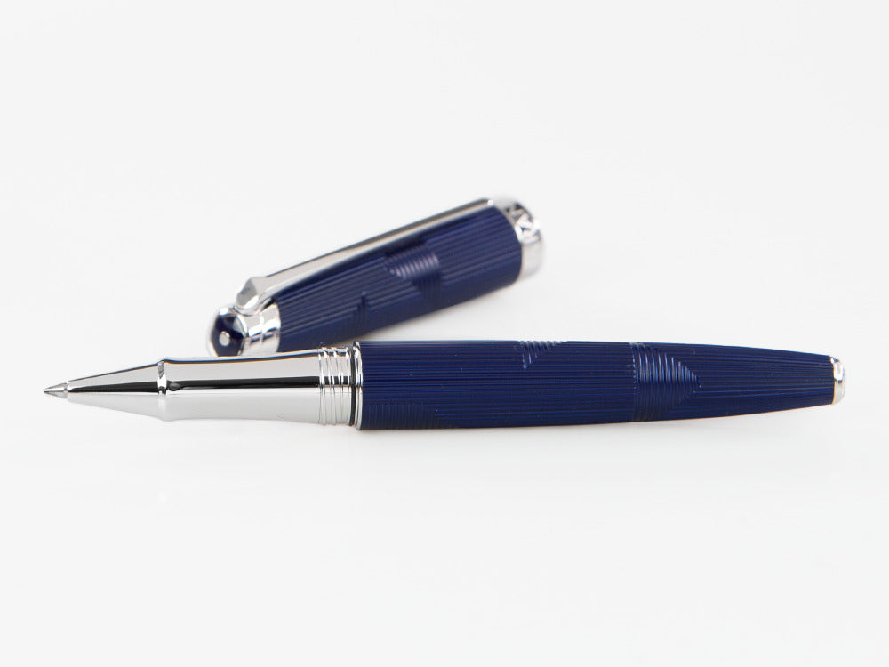 Roller Caran d'Ache Léman Bleu Marin, Laque, Bleu, 4779.169