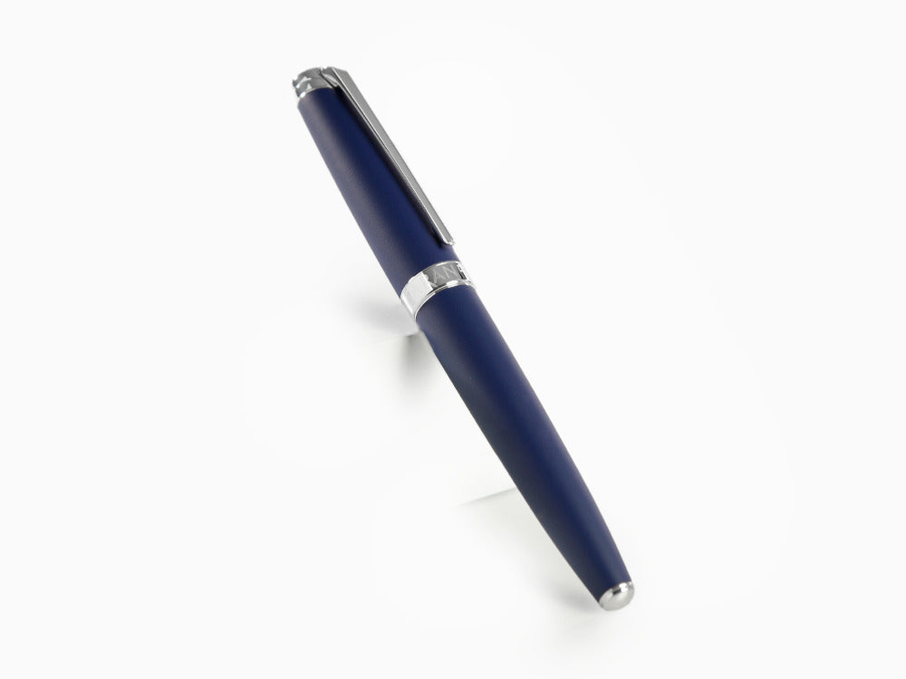 Roller Caran d'Ache Léman Blue Night Matt, Laque Mate, Bleu, Rhodium, 4779.449