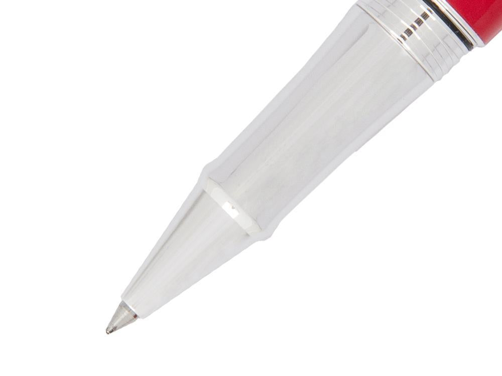 Roller Caran d´Ache Léman Scarlet Red, Laque, Garnitures en Rhodium, 4779.770,