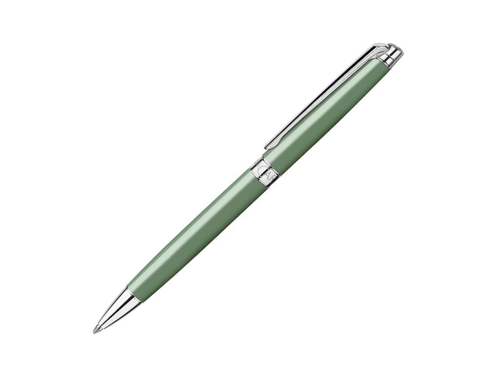 Stylo bille Caran d'Ache Léman Slim Léman Vert de Gris, Laiton, Vert, 4781.713