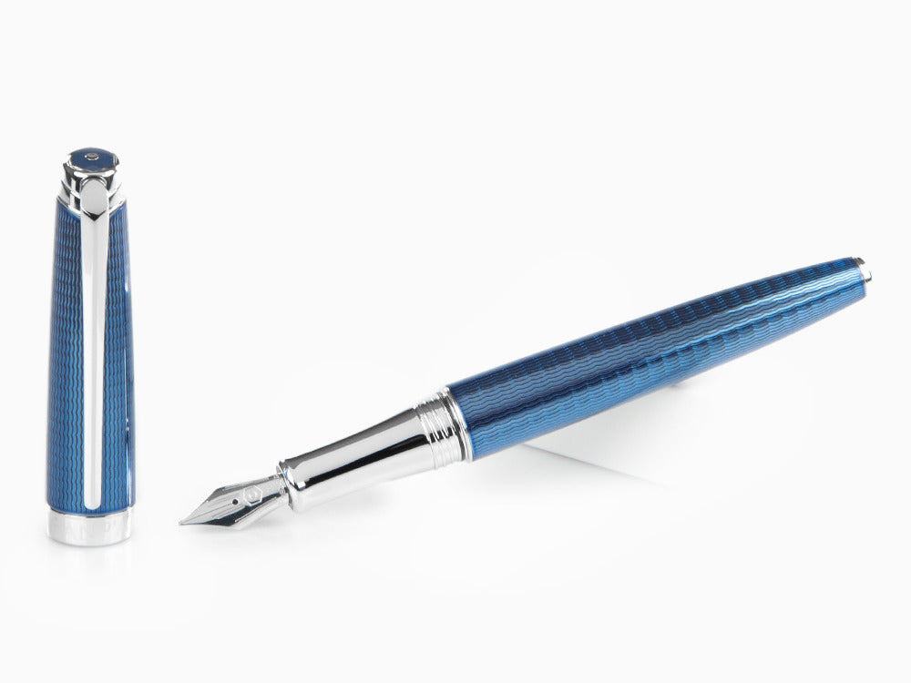 Stylo Plume Caran d´Ache Léman Grand Bleu, Lacquer, Bleu, 4799.168