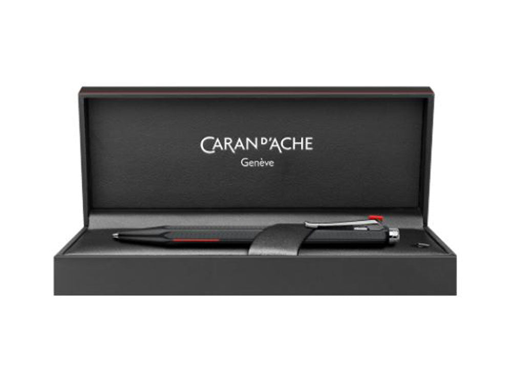 Stylo bille Caran d´Ache Ecridor Racing, Chrome, Noir, Palladium, 890.009