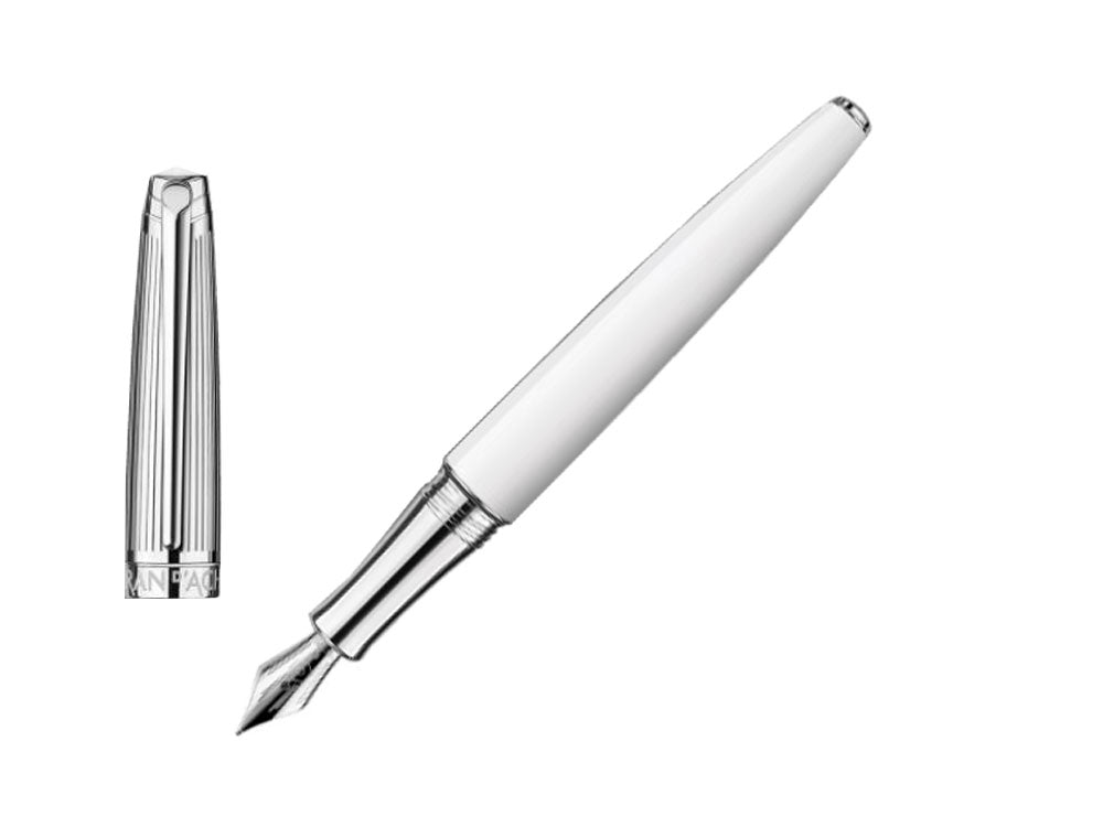 Stylo Plume Caran d´Ache Léman Bicolor White, Laque, Blanc, C4799.001