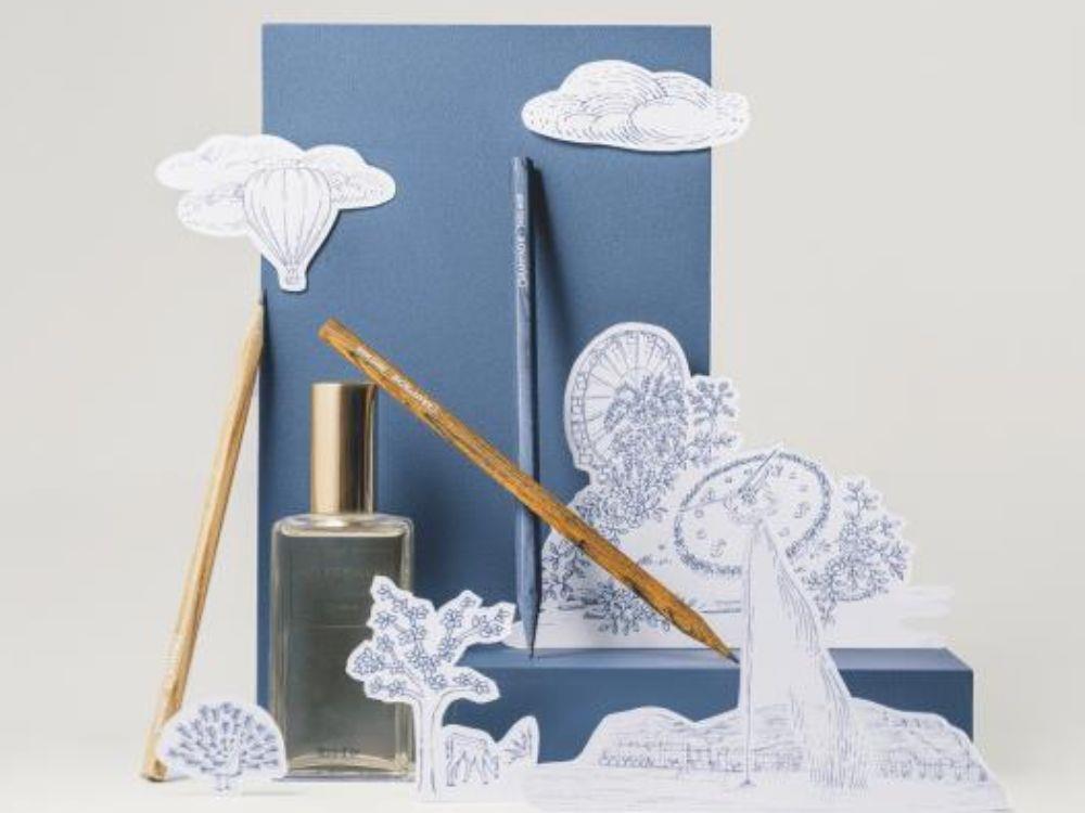 Coffret de crayons graphite parfumés Caran d'Ache Toile de Jouy, CC0361.026
