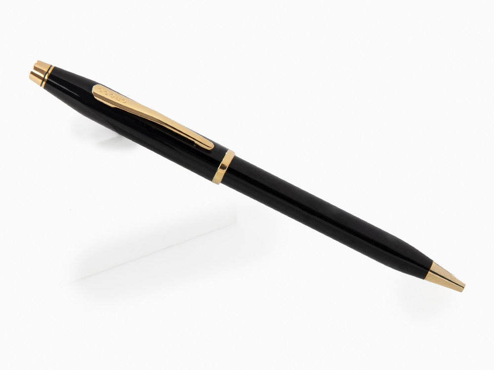 Stylo Bille Cross Century II - Laque Noire et Or