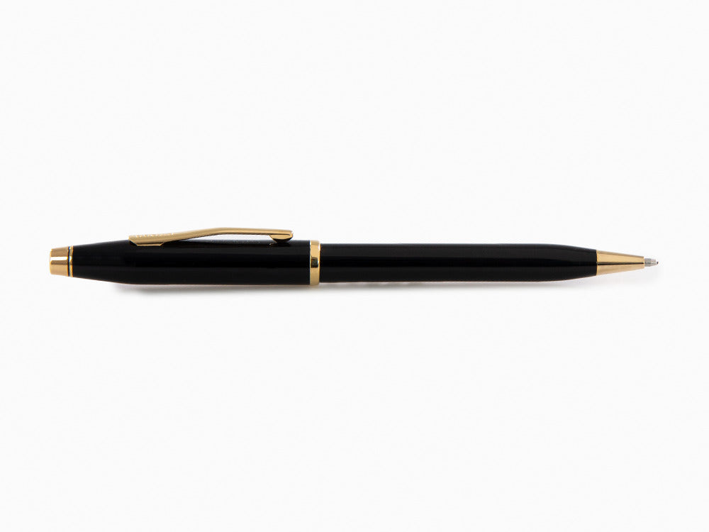 Stylo Bille Cross Century II - Laque Noire et Or