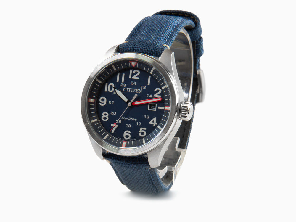 Montre à Quartz Citizen OF, Eco Drive J810, 42.6 mm, Nylon, 10 atm, AW5000-16L