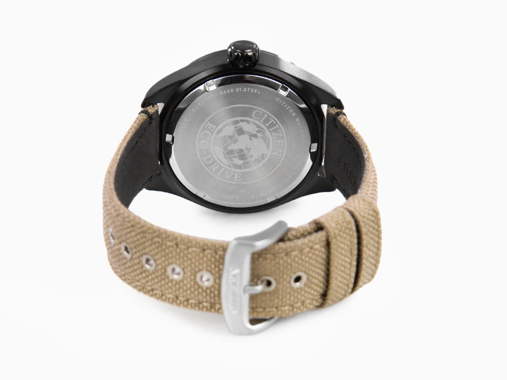 Montre à Quartz Citizen OF, Eco Drive J810, 42.6 mm, Nylon, 10 atm, AW5005-12X