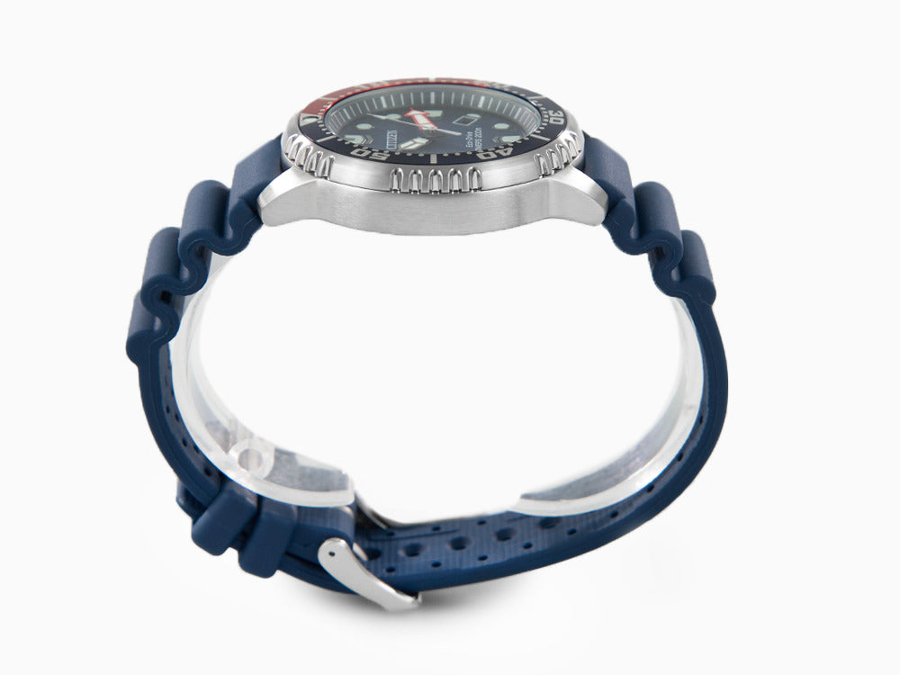 Montre à Quartz Citizen Promaster, 44 mm, Bleu, 20 atm, BN0168-06L