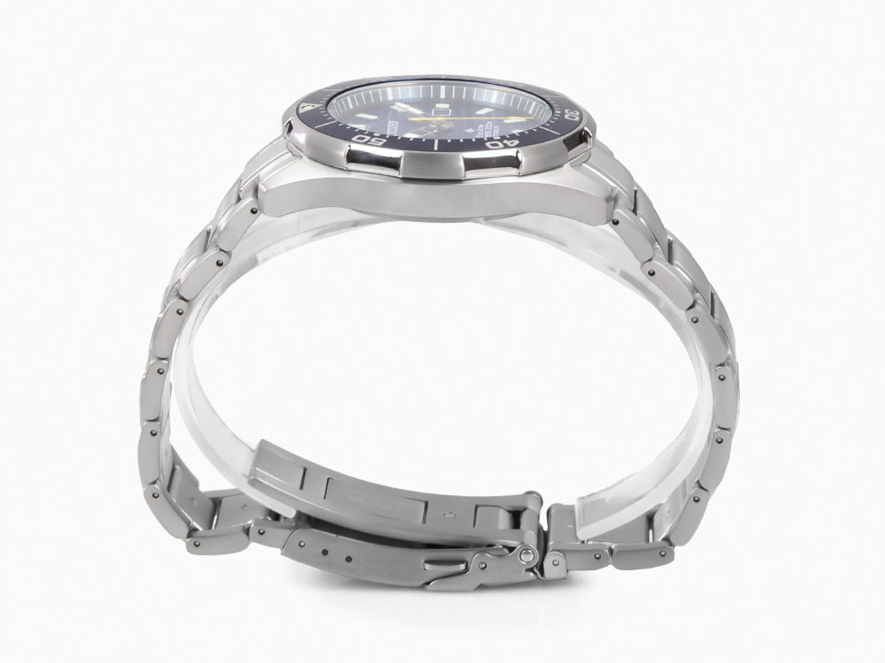 Montre à Quartz Citizen Promaster, Eco Drive, 43,5mm, Bleu, 20 atm, BN0201-88L