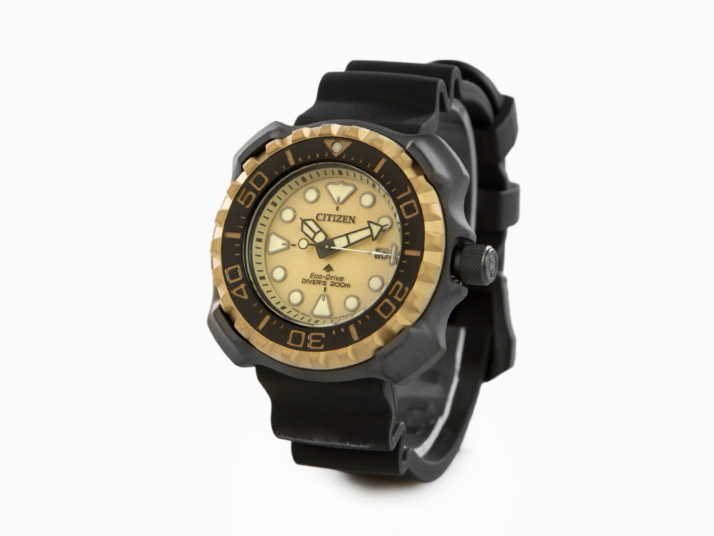 Montre à Quartz Citizen Promaster, 46.5 mm, Beige, 20 atm, BN0226-10P