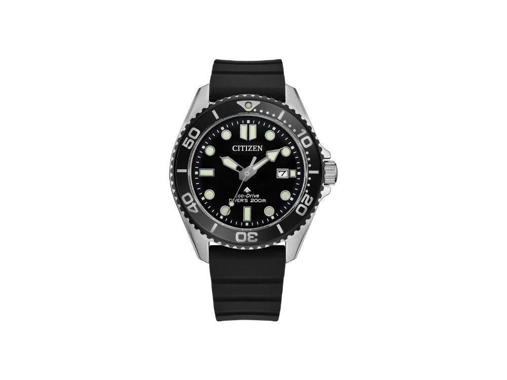 Montre à Quartz Citizen Promaster, 40.5 mm, Noir, 20 atm, BN0266-07E