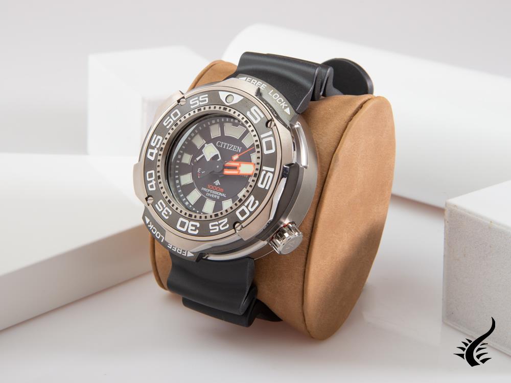 Montre à Quartz Citizen Promaster, J210, 52.5 mm, Noir, 100 atm, BN7020-09E