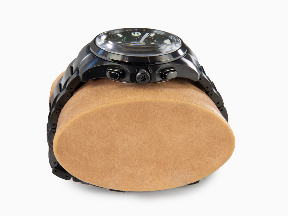 Montre à Quartz Citizen Radio Controlled Crono Pilot, 45,4mm, Vert, CB5925-82X