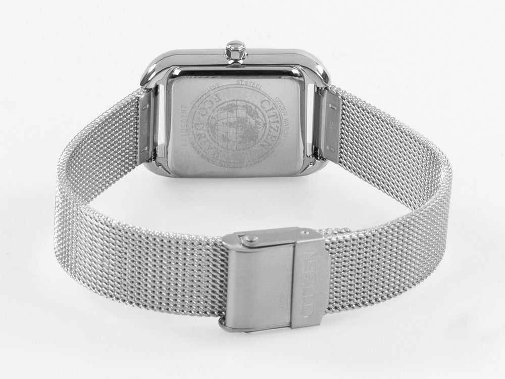 Montre à Quartz Citizen Lady, Eco Drive E031, 31,5 mm, Nacre, EM0491-81D