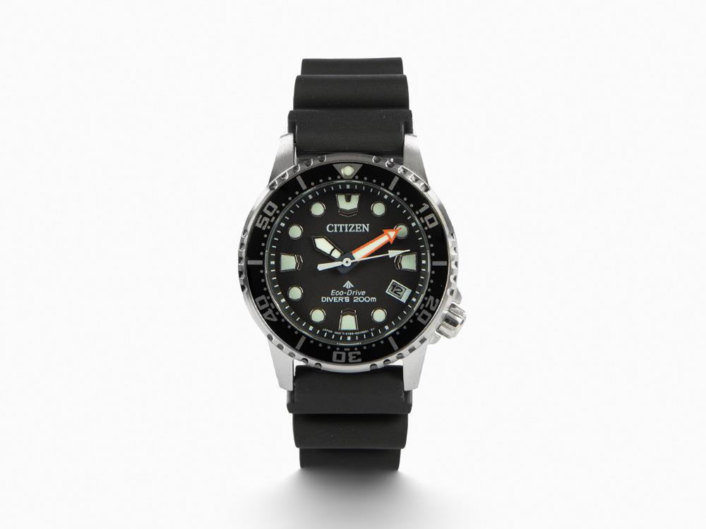Montre à Quartz Citizen Promaster Aqualand I, 36.5 mm, Noir, 20 atm, EO2020-08E