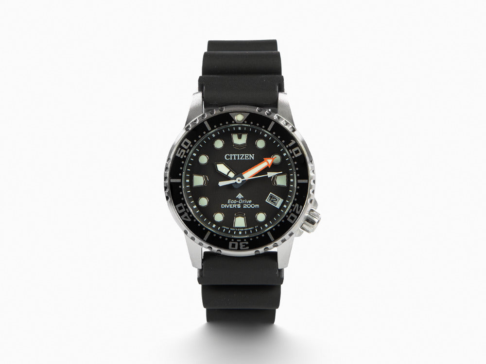 Montre à Quartz Citizen Promaster Aqualand I, 36.5 mm, Noir, 20 atm, EO2020-08E