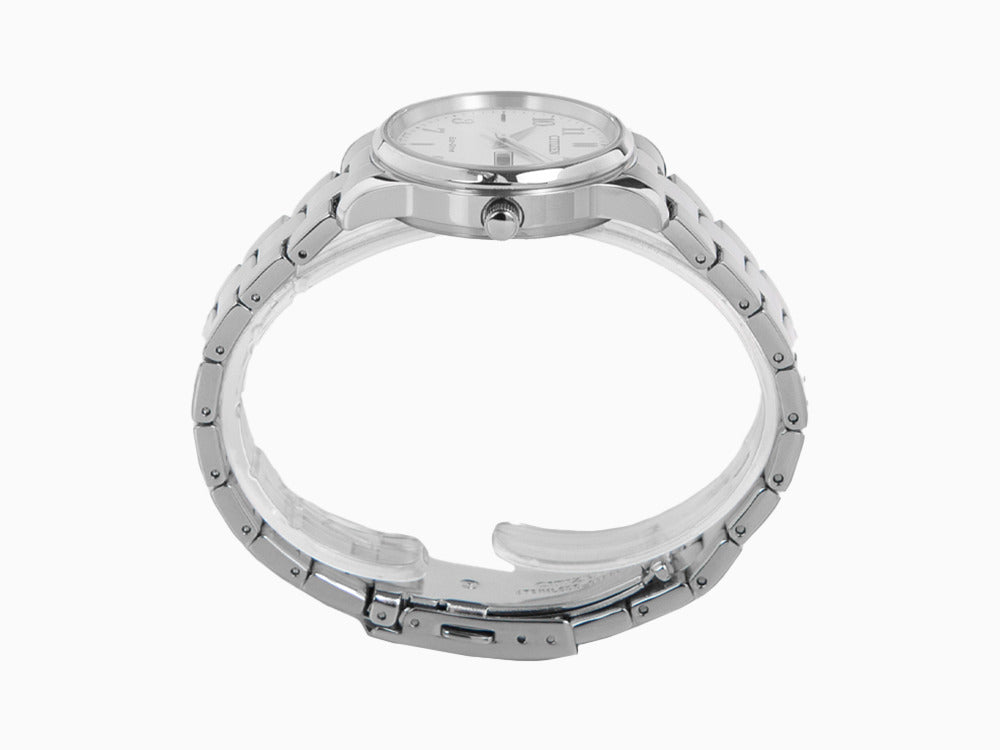 Montre à Quartz Citizen OF Lady, Eco Drive E001, 30 mm, Blanc, EW3260-84A