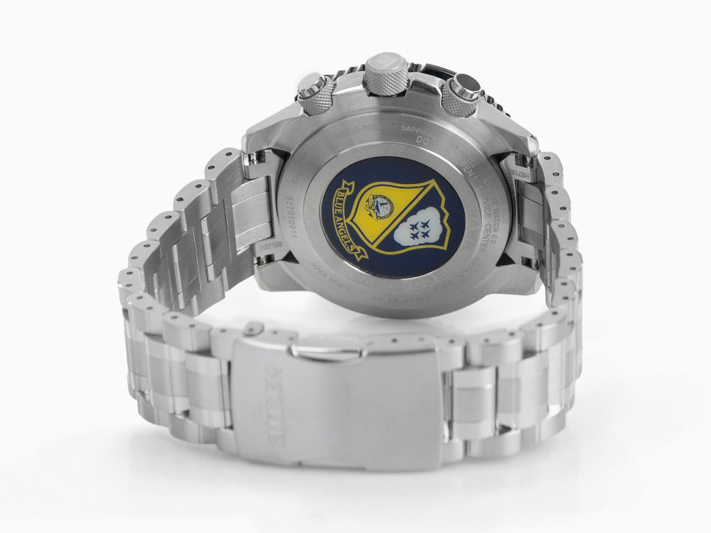 Montre à Quartz Citizen Promaster Blue Angels, 45 mm, Bleu, 20 atm, JY8078-52L