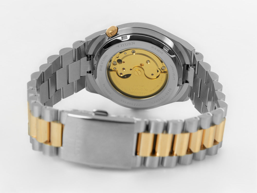 Montre Automatique Citizen NJ0150 Series Tsuyosa, PVD, 40 mm, Noir, NJ0154-80H