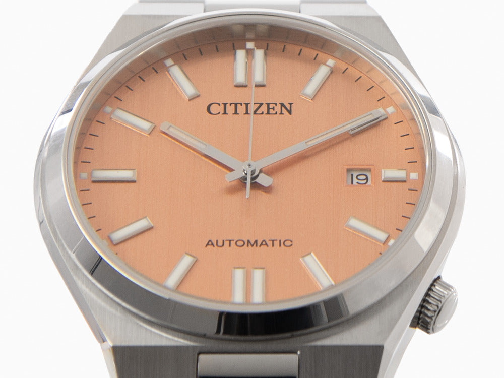 Montre Automatique Citizen NJ0150 Series Tsuyosa, 40 mm, Saumon, NJ0159-86Z