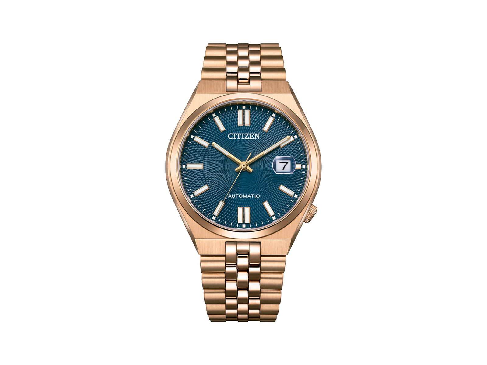 Montre Automatique Citizen Tsuyosa 60, 8310, 40 mm, Bleu, NK0023-57L