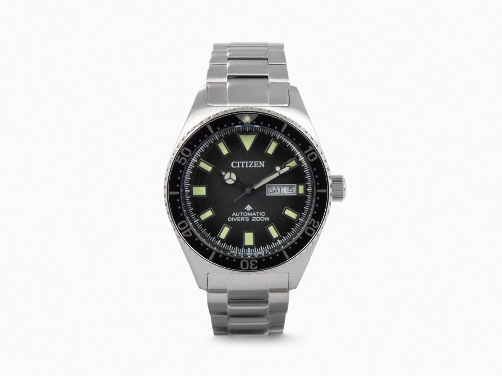 Montre Automatique Citizen Promaster, Noir, 41 mm, 20 atm, NY0120-52E