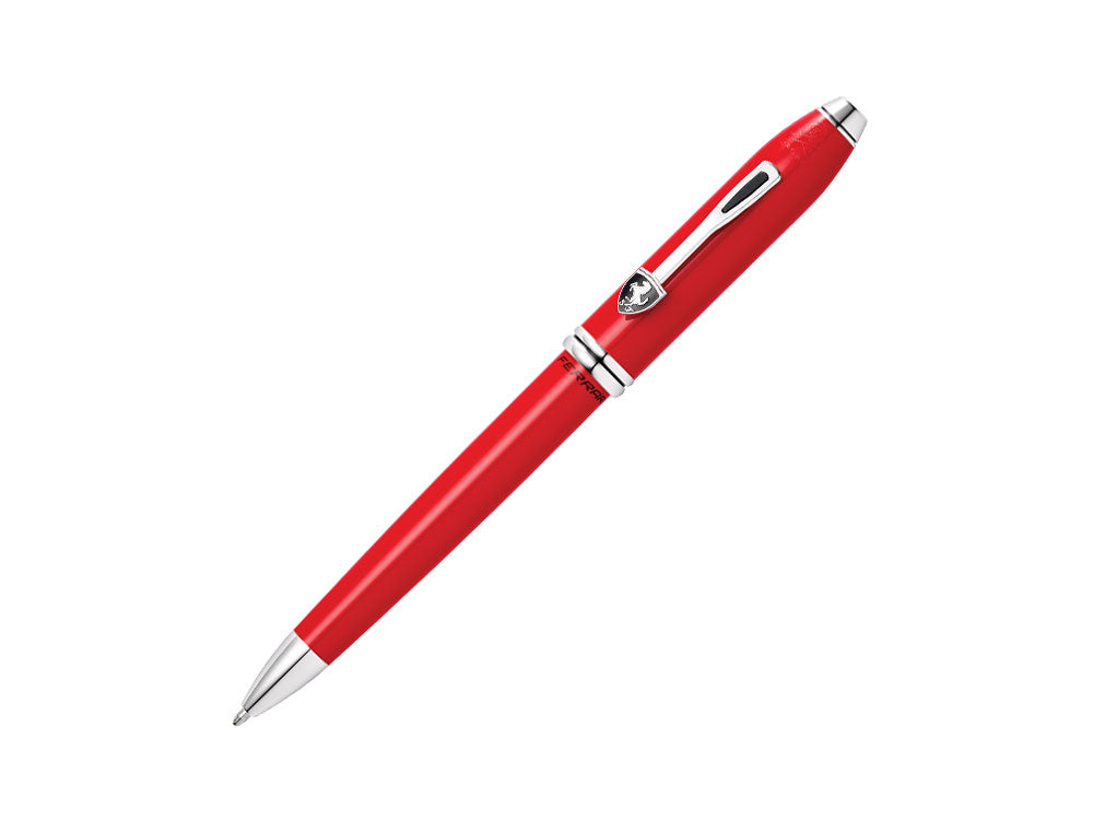 Stylo Bille Cross Ferrari Townsend, Laque, Rouge, Poli, Rhodium, FR0042-57