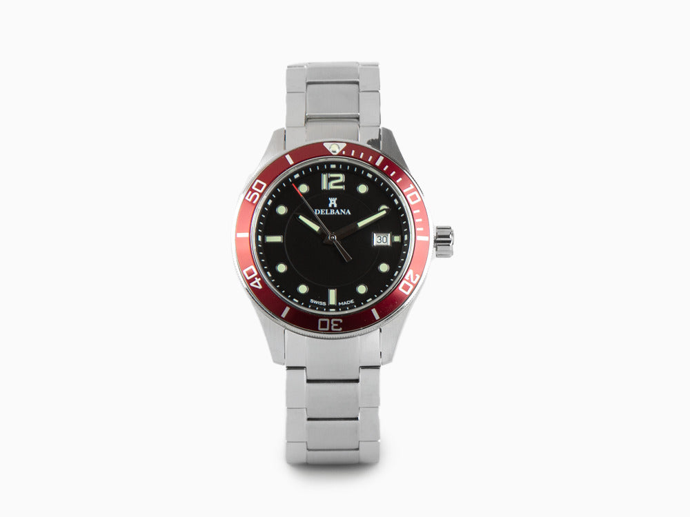 Montre à Quartz Delbana Sports Mariner, Noir, 42 mm, 41701.716.6.036