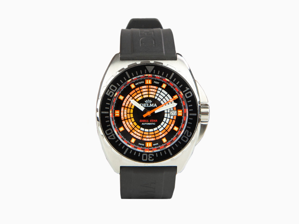 Montre Automatique Delma Diver Shell Star Decompression Timer, 41501.670.6.034