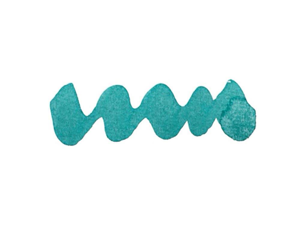 Encrier Diamine Forever Ink Collection- Encre permanente Aqua Surf, Turquoise