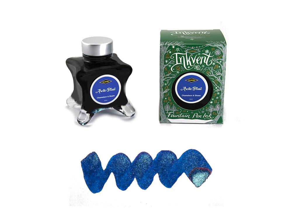 Encrier Diamine Arctic Blast Ink Vent Green, 50ml, Chameleon & Sheen