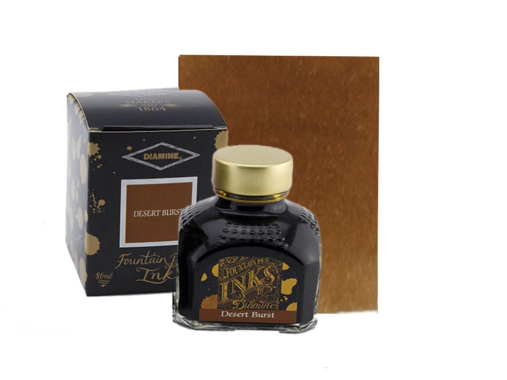 Encrier Diamine Desert Burst, 80ml., Verre