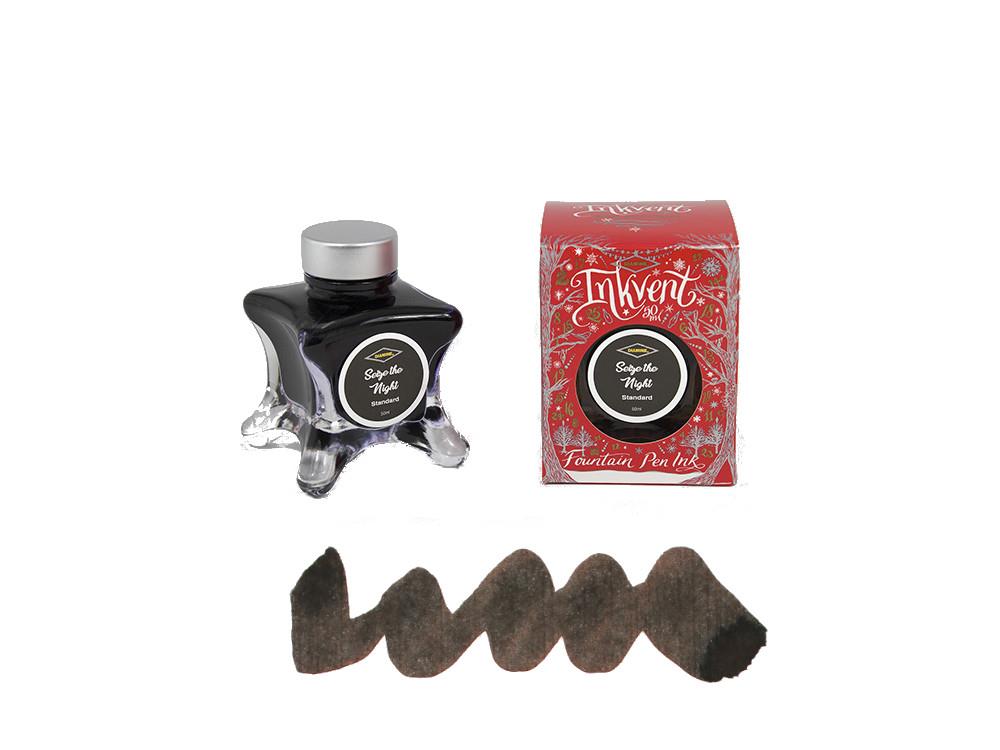 Encrier Diamine Sieze the Night Red Ink Vent, 50ml, Gris, Verre