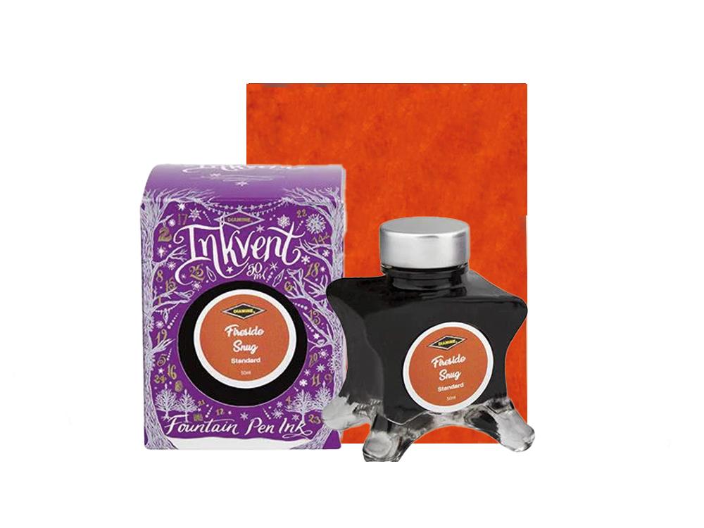 Encrier Diamine Fireside Snug Ink Vent Purple, 50ml, Standard, Orange