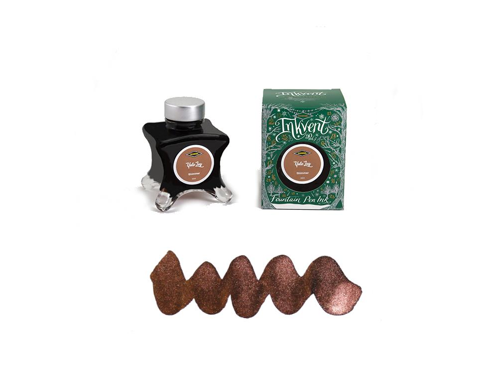 Encrier Diamine Yule Log Ink Vent Green, 50ml, Shimmer