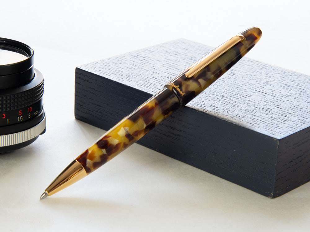 Stylo bille Esterbrook Estie Tortoise, Résine, Gold trims, E139