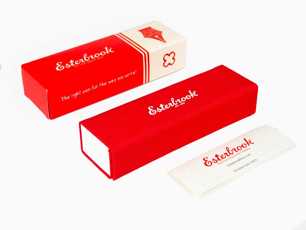 Stylo bille Esterbrook Estie Botanical Gardens, Résine, Plaqué or, EBG899