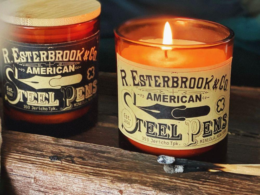 Bougie Esterbrook Thé vert, Verre, ECANDLE-GT