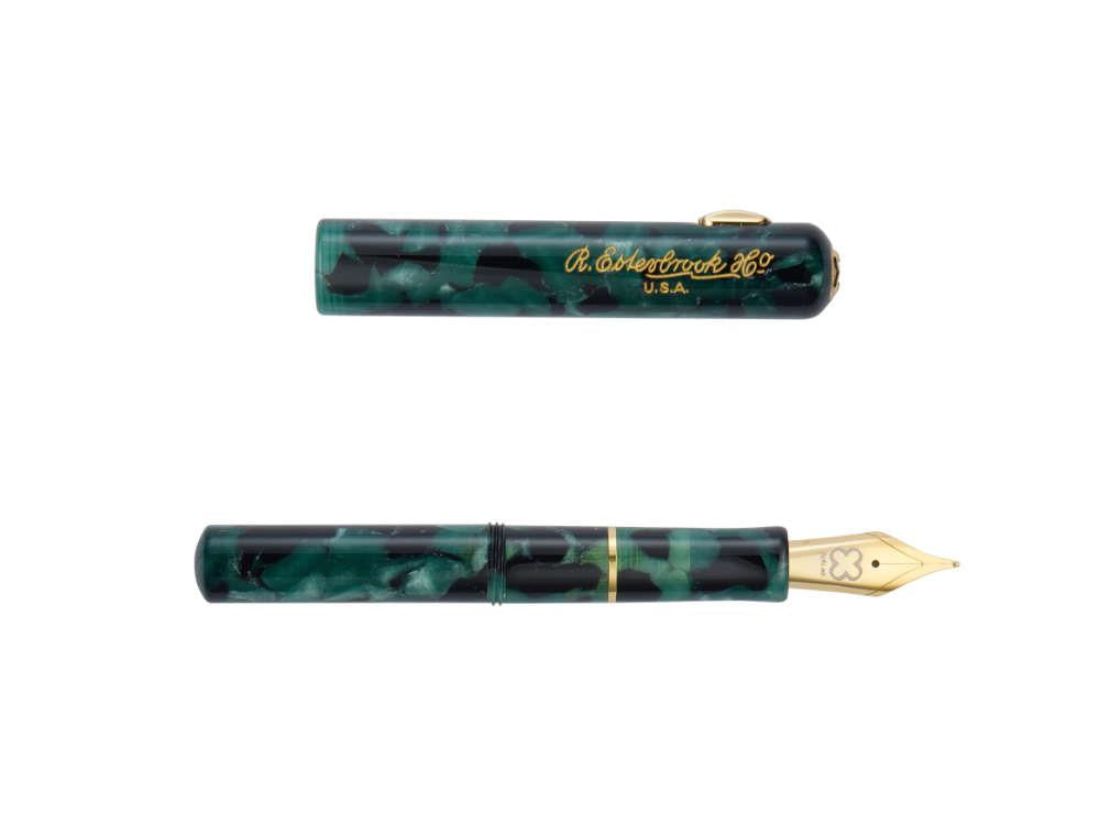 Stylo Plume Esterbrook Niblet Evergreen, Vert, Plaqué or, EPP9196