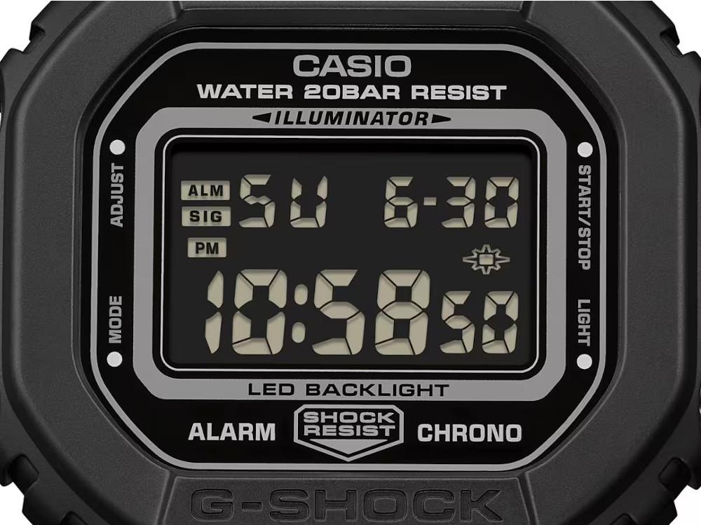 Montre à Quartz G-SHOCK Casio The Origin, Noir, DW-5600MNC-1ER