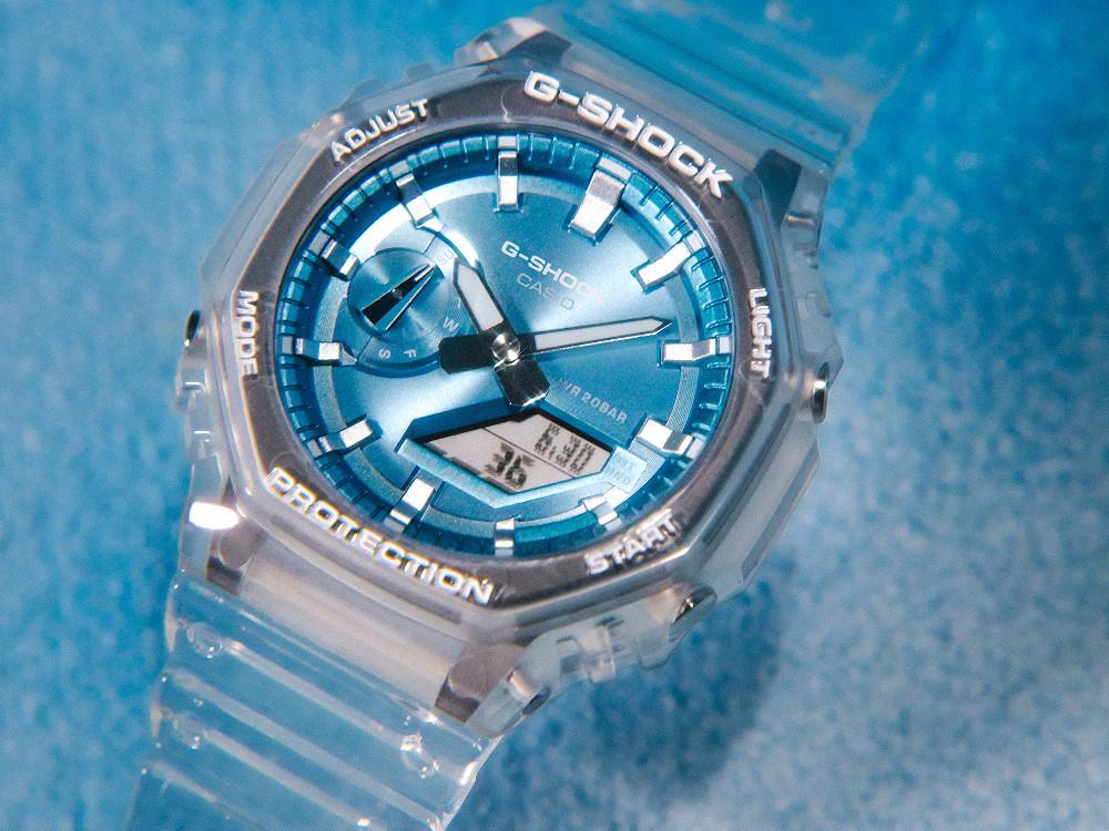 Montre à Quartz G-SHOCK Casio Classic Bright Metallic, GA-2100BM-7A2ER