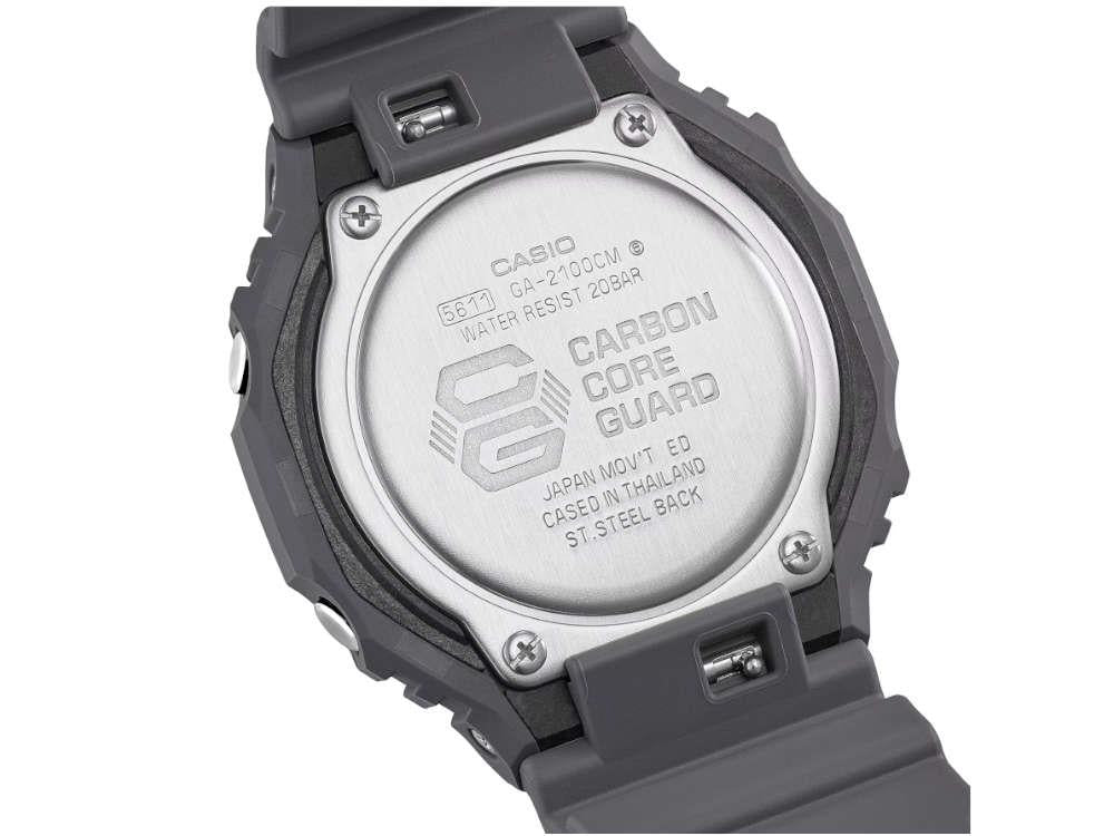 Montre à Quartz G-SHOCK Casio Trend, Noir, 48.5 × 45.4mm, GA-2100CM-8AER