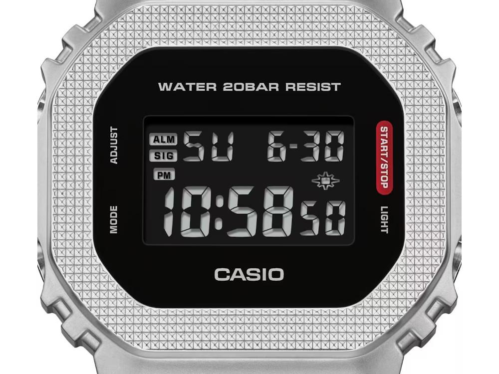 Montre à Quartz G-SHOCK Casio G-Steel, Noir, Chronographe, GM-5600M-1ER