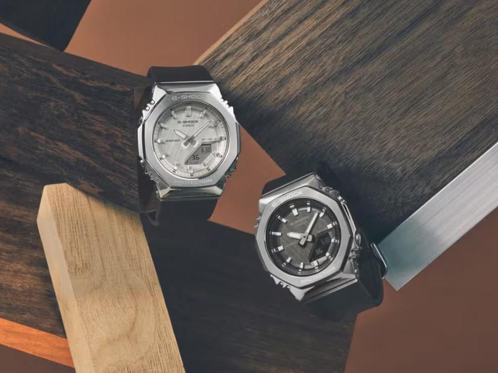 Montre à Quartz G-SHOCK Casio Classic,45.9 × 40.5mm, GM-S2110-1A7ER