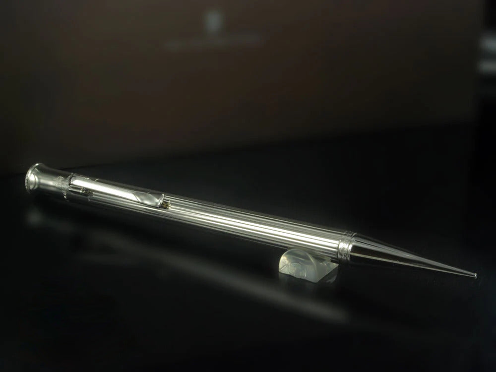 Portemine Graf von Faber-Castell Classic, Attributs platine, 0.7 mm